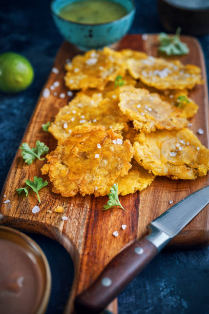 istock Tostones Puerto Rican Fried Plantains 2160321531