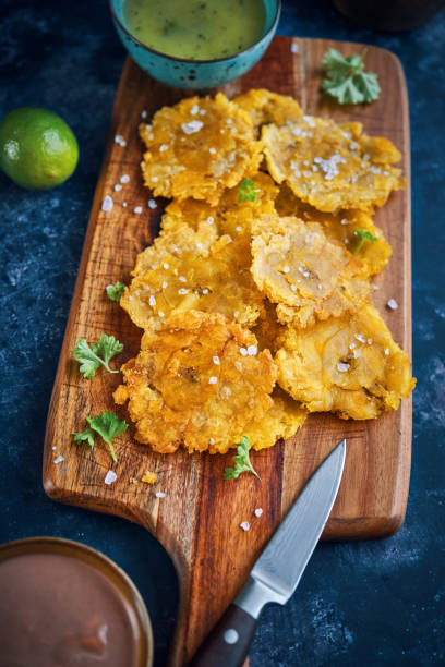 istock Tostones Puerto Rican Fried Plantains 2160321688