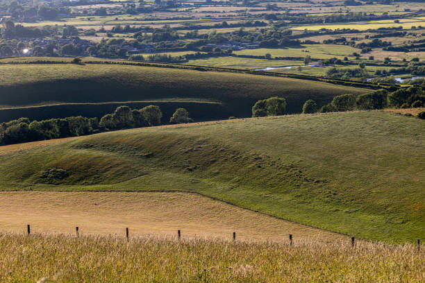 istock A rolling landscape near Beeding Hill in the South Downs, with evening light 2160330516