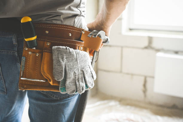 istock worker doing renovations in an apartment 2160332818