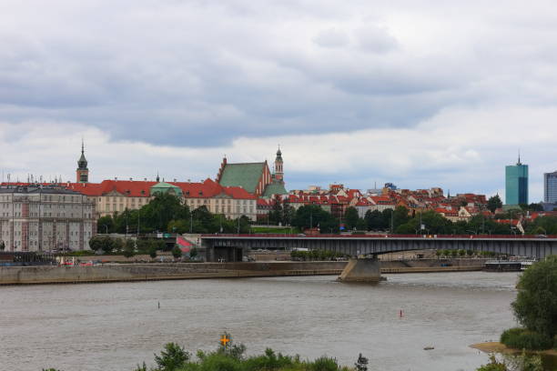 Historic royal castle on the river