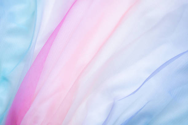 Close up abstract of a tie dyed colorful abstract