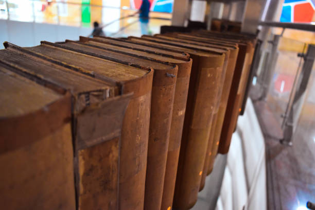 istock collection of books on a library shelf 2160351564