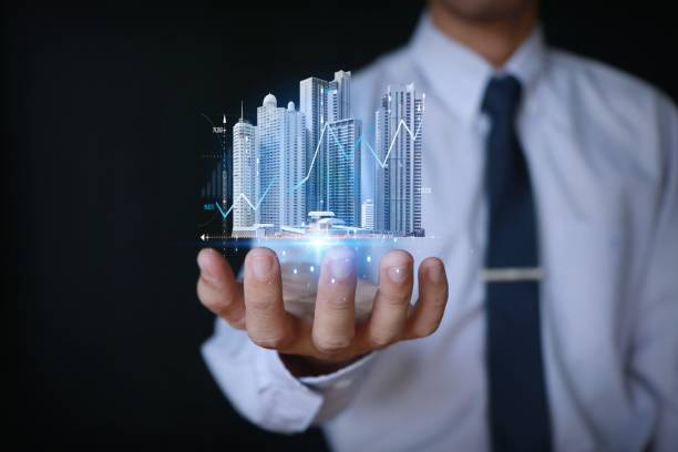 istock Construction technology and real estate investment businesses. 2160353265