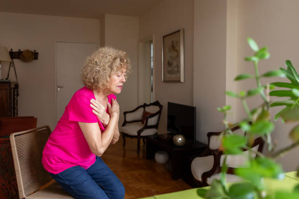 istock Senior woman doing physical therapy exercises at home 2160353476
