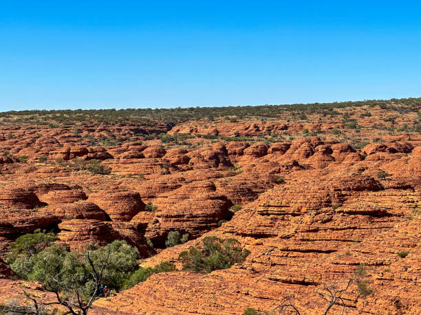 istock Multitude of round sandstone rock formations in the Red centre 2160365570