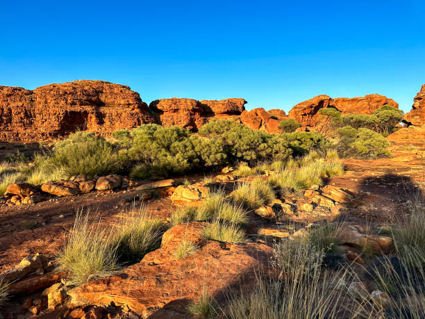istock Sandstone formation in the Red centre at sunrise 2160365680