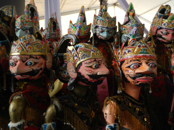 istock Wayang golek sundanese puppet show selective focus 2160375460