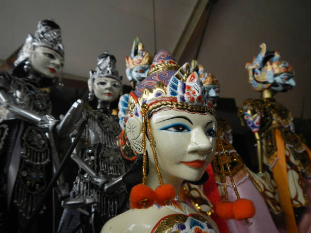 istock Wayang golek sundanese puppet show selective focus 2160375464