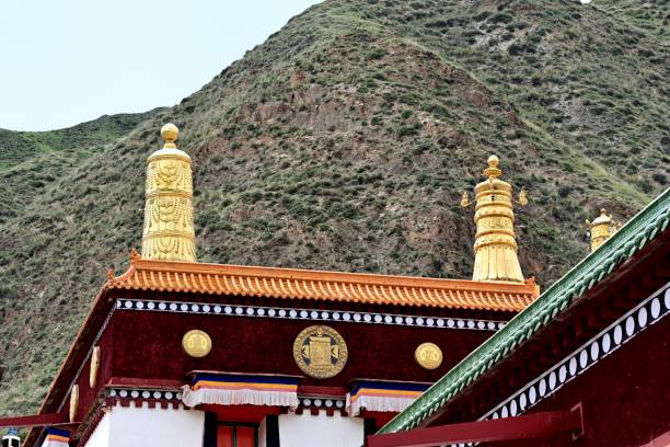 Labuleng Temple, Xiahe County, Gannan Tibetan Autonomous Prefecture, Gansu Province.Labuleng Temple is the residence of the living Buddha master, built in 1709 AD, is one of the six major monasteries of the Gelug school of Tibetan Buddhism,It is honored as the \