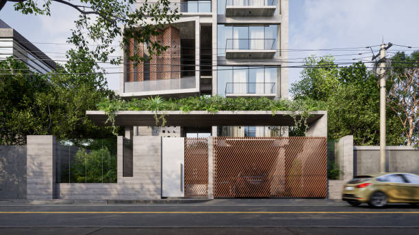 istock Modern Marvels Embracing Innovation in Contemporary Exterior Design 2160382898