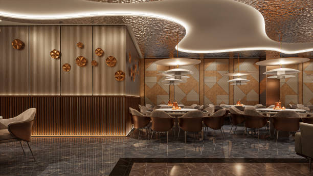 istock Nighttime Charm Designing Intimate and Inviting Restaurant Spaces 2160383020