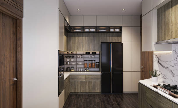 istock The Secrets to a Stylish and Modern Kitchen Interior 2160385732