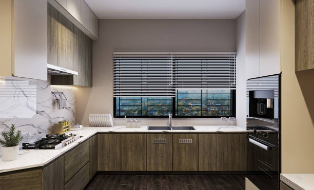 istock Achieving a Modern and Stylish Kitchen with Minimalist Design 2160385835