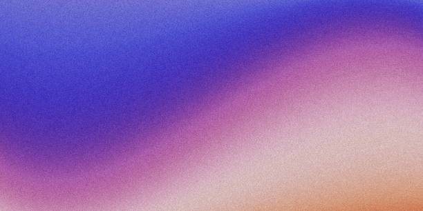 Gradient colorful blurry wavy background with noise texture abstract blurred soft geometrical divided curvy backdrop banner