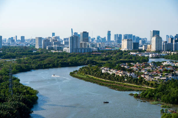 istock View of Ho Chi Minh City centre from District 7 2160401988