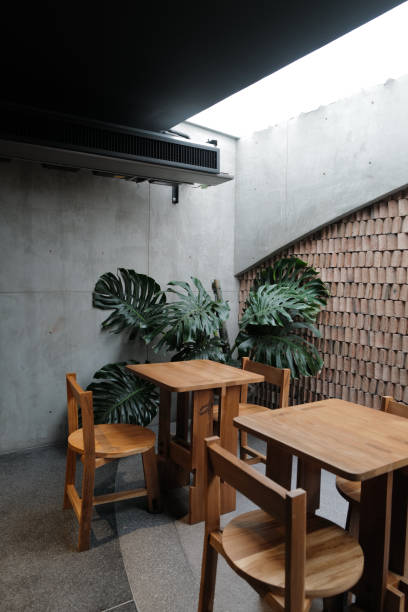 istock Interior design and decoration at local coffee cafe 2160403739