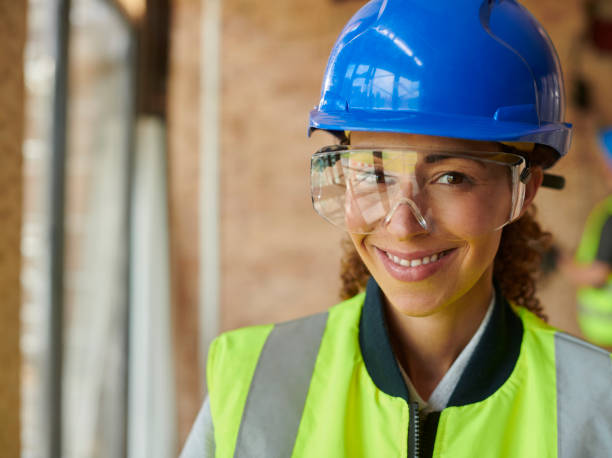 istock female building surveyor 2160405336
