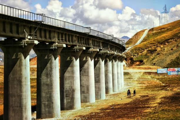 istock Qinghai-Tibet road 2160408758