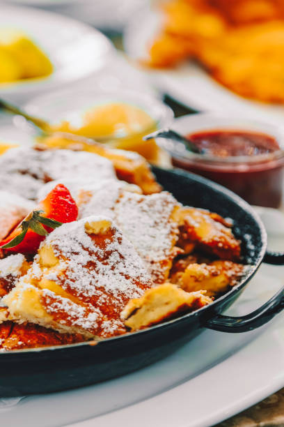 istock Traditional Austrian Kaiserschmarrn Served in a Restaurant in Vienna 2160421051