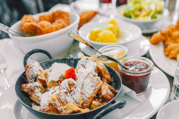 istock Traditional Austrian Kaiserschmarrn Served in a Restaurant in Vienna 2160421116