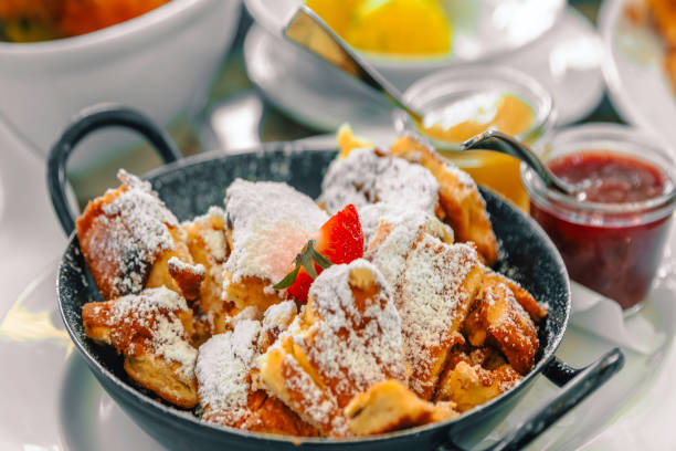 istock Traditional Austrian Kaiserschmarrn Served in a Restaurant in Vienna 2160421117