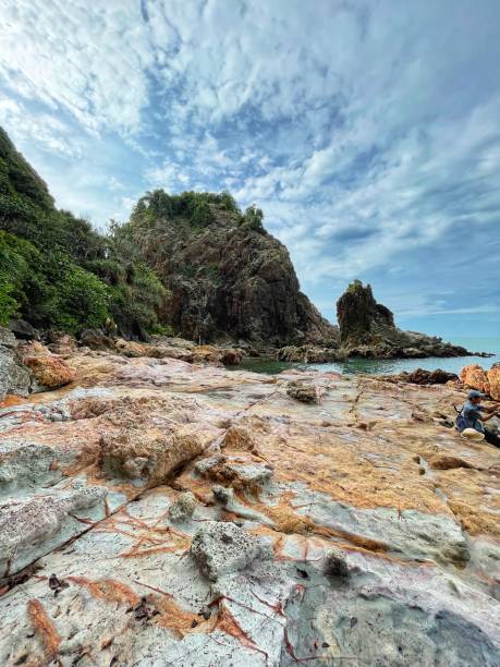 istock Beautiful scenery of Pulau Mawar (island). 2160423361