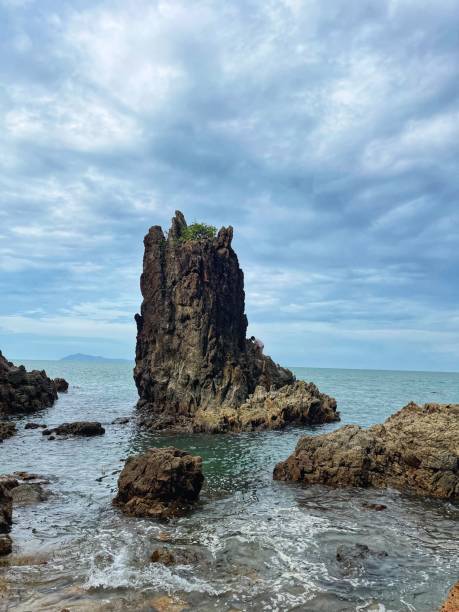 istock Beautiful scenery of Pulau Mawar (island). 2160424081