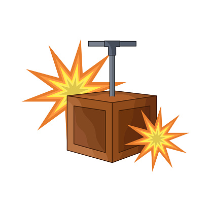 Bomb Box Design Bomb Detonator Box Stock Illustration - Download Image Now - Army, Army ...