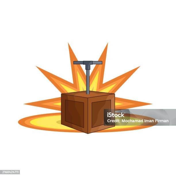Bomb Trigger Box Bomb Detonator Box Stock Illustration - Download Image Now - Army, Army ...