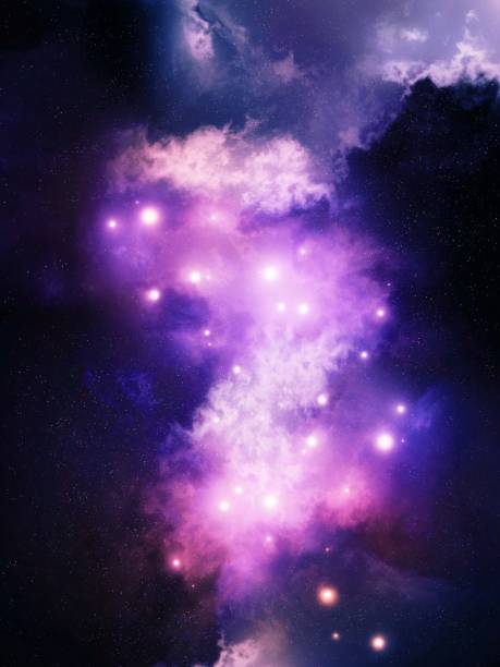 istock Stars in space. Galactic nebula and bright constellations. 2160426541
