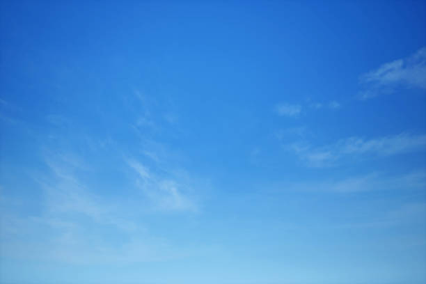 3D rendering of a clear blue sky. 3D illustration of a beautiful clear sky.