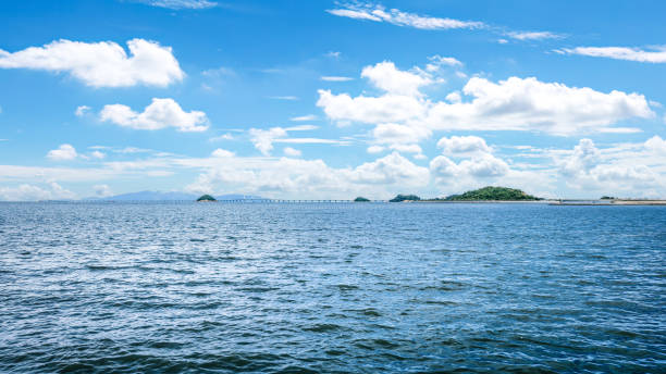 Beautiful ocean natural scenery in Zhuhai, China