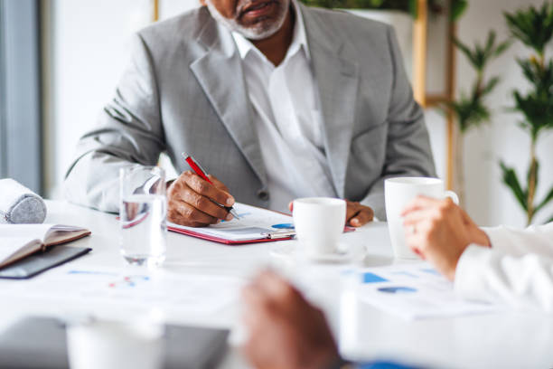 istock Business Meeting with Diverse Executives in Office 2160450461