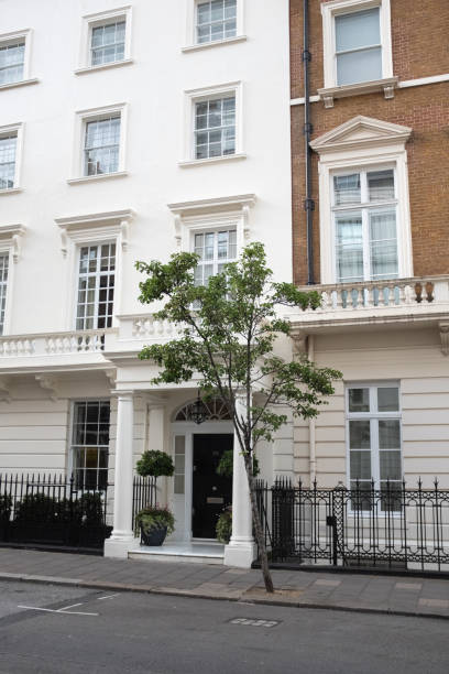 istock architectural building with windows in London on a walk 2160452597