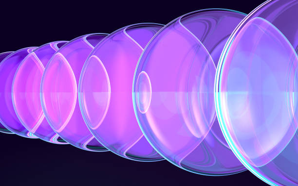 istock 3D illustration of rainbow-colored lenses 2160455984