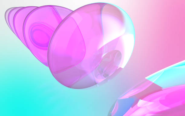 istock 3D illustration of rainbow-colored lenses 2160456021
