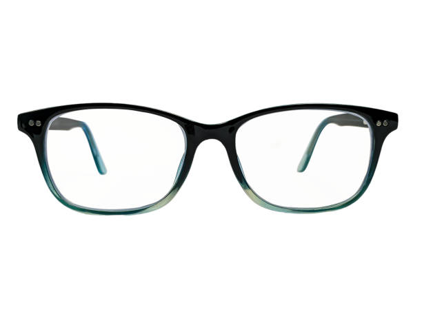 istock Fashionable eyeglasses isolated on a white background 2160460897