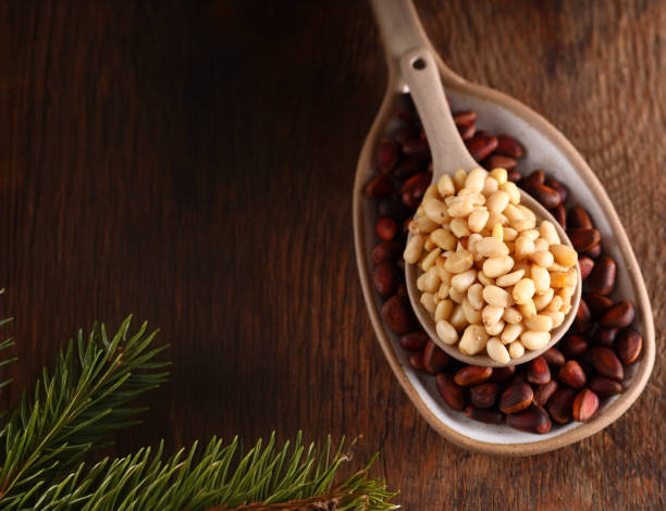 istock natural organic pine nuts for a healthy diet 2160462291