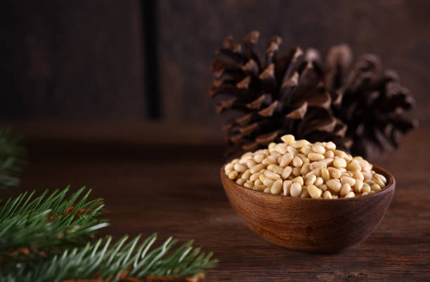 natural organic pine nuts for a healthy diet