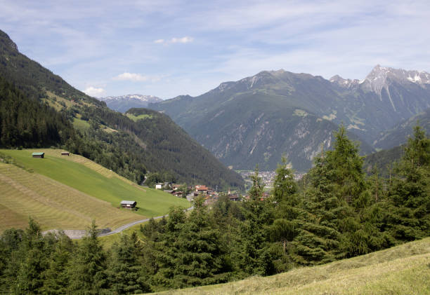 istock lanscape view onto Finkenberg 2160464935