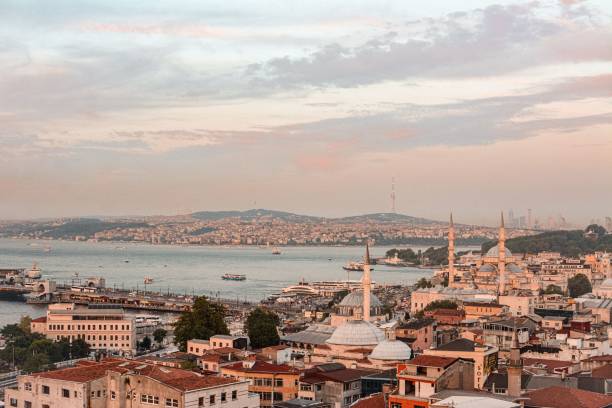 istock A panoramic view of Istanbul at dusk 2160478991