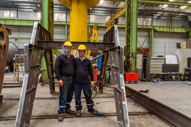 istock Portrait of manufacturing  workers 2160479466