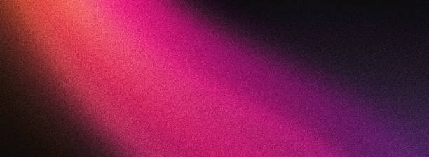istock Grainy magenta pink purple black noisy background, dark vibrant color gradient banner backdrop design 2160481073