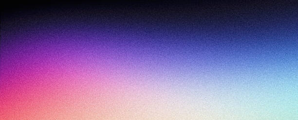 istock Dark vibrant grainy background, blue purple pink yellow glowing color gradient, abstract noise texture banner poster cover header backdrop design 2160481098