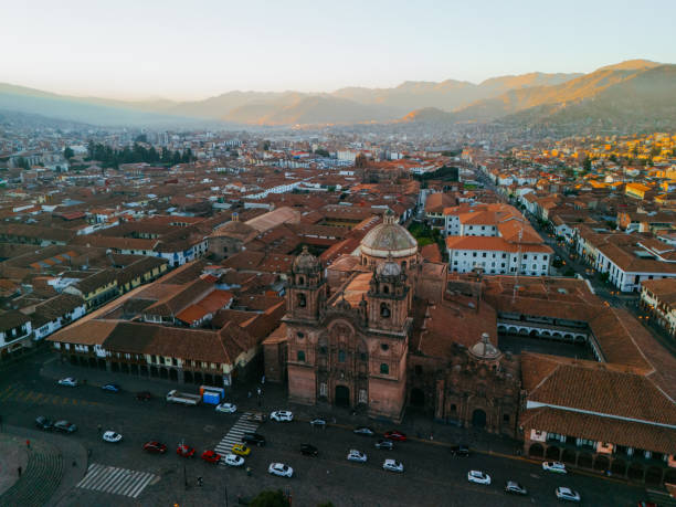 istock Aerial view of Cusco old town 2160482718