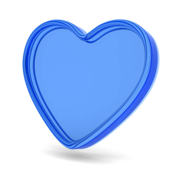 istock glass heart on white background. Isolated 3D illustration 2160482830