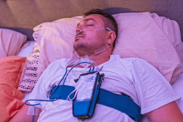istock Man Being Tested for Sleep Apnea 2160485225