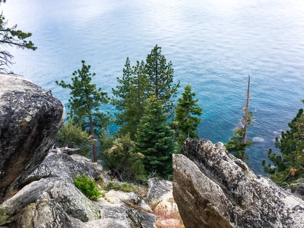 overlooking Lake Tahoe