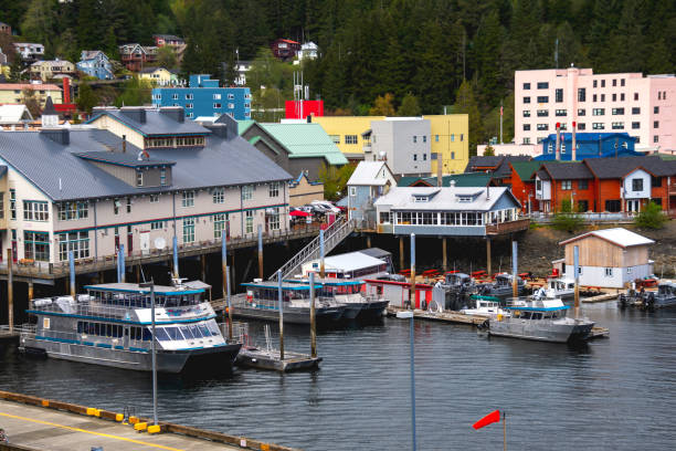 istock harbor near Ketchikan 2160489889